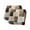 Khaki Gray Blue Light Brown, variant on Black Brown Abstract Couch Cushion Covers Stretch, Washable Sofa Seat Covers Individual Seat Cushion Sofa Slipcovers Oil Painting Color Blocks Couch Cover Furniture Protector M-1PCS