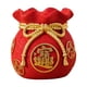 thumbnail image 1 of Bolso para Festival de Primavera, jarrón Feng Shui, adorno, decoración de mesa, Material decorativo de resina para decoración de estante de pared Estilo A, 1 of 8