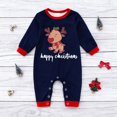 thumbnail image 2 of SUXIAN Matching Family Christmas Pajamas Adult Kids Casual Print Raglan Sleeve Loungewear Long Sleeve Soft Crewneck Comfy Pajama Holiday Baby Kids Pajamas, 2 of 4