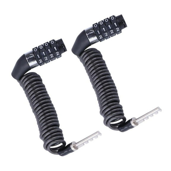 Bike Lock Cable 4Digits Bike Combination Lock for Cycling, Mountain Bicycles, Highly Security and Waterproof Bike Lock
