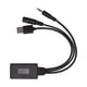 thumbnail image 5 of Cable adaptador USB con entrada auxiliar Bluetooth 5.0 para coche profesional con micrófono de repuesto para Hyundai, 5 of 14