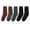 Multicolor 3, variant on ZHENHONG Casual Socks for Women 10 PCS Fashion Cotton Socks Autumn And Winter Sweat Absorbent Breathable Warm Ladies Solid Color Pile Socks