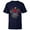 Navy, variant on Disney Minnie Mouse Winter Wishes - Short Sleeve T-Shirt for Kids - Customized-Royal