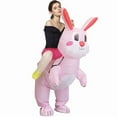 thumbnail image 1 of Easter Bunny Animal Ride Inflatable Suit, Adult_Perfect Gift, 1 of 5