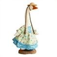 thumbnail image 2 of Eolstice Flower Gooses Outfit Clothes, Plastic Porch Goose Clothes, Garden Decoration Goose Attire, Seasonal Yard Goose Decor, Sturdy Outdoor Goose Costume(A), 2 of 9
