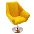 thumbnail image 2 of Sillón Muebles en miniatura Silla 1:12 Juego de simulación Amarillo Sunnimix sillas de casa de muñecas, 2 of 8