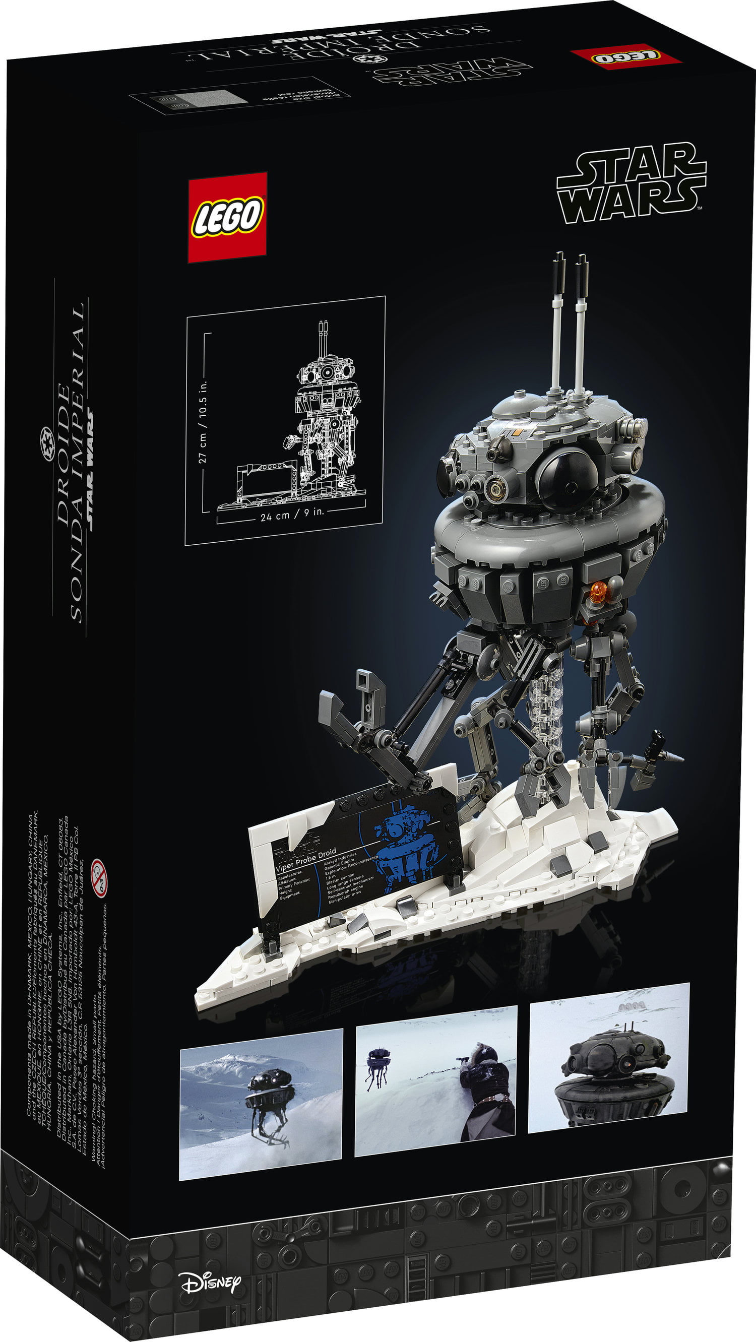 NEW LEGO Star Wars Imperial Probe Droid 75306 Building Toy 683 Pieces 