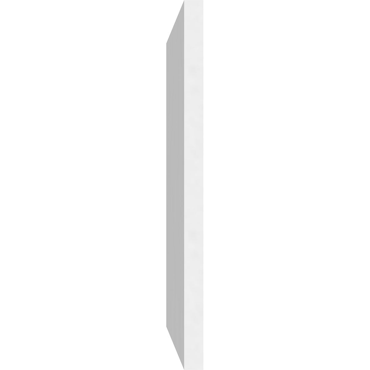 Ekena Millwork 36"W x 12"H x 5/8"P Harrison Raised Panel Decorative Wall Panel