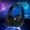 D-Black, variant on Hohaski Wireless Gaming Headset with Microphone FG-07S Stereo Card Headset for PC Computer Game