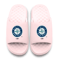 thumbnail image 2 of Unisex ISlide Pink Seattle Mariners Primary Motive Slide Sandals, 2 of 5