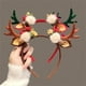 thumbnail image 3 of Aro de pelo de Navidad para niña, cornamenta de Reno de felpa, orejas de ciervo, diademas de Cosplay para fiesta de Navidad, accesorios para el cabello para Festival, regalos, 3 of 4