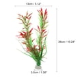 thumbnail image 4 of Unique Bargains 1 Pcs Aquarium Plants Decorations Artificial Aquatic Plants Red, 4 of 7