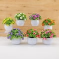 thumbnail image 5 of Chicmine No-fuss Artificial Plant Realistic Durable Artificial Potted Plant for Home Office Decor Low Maintenance No Watering Required, 5 of 8