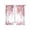 White Pink, variant on Sheer Curtains 108 Inches Long, Brown Eucalyptus Fall Light Filtering Window Curtains for Living Room, Botanical Weeping Leaves Pastoral Rod Pocket Voile Sheer Curtain Drapes, 52"W x 108"L, 2 Panels