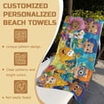 thumbnail image 2 of Bubble Guppies Beach Towel Quick Drying Microfiber Lightweight 30"x60" Birthday Gift, 2 of 5