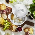 thumbnail image 5 of Staub Ceramic 8-inch Round Covered Brie Baker - White, 5 of 7