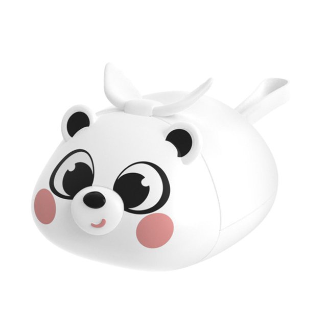 Cute Animal Handwarmer Calentador de manos - Calentamiento rápido de 3 s, portátil y temperatura de 2 velocidades - Creativo y duradero - Regalo de invierno ideal (blanco)