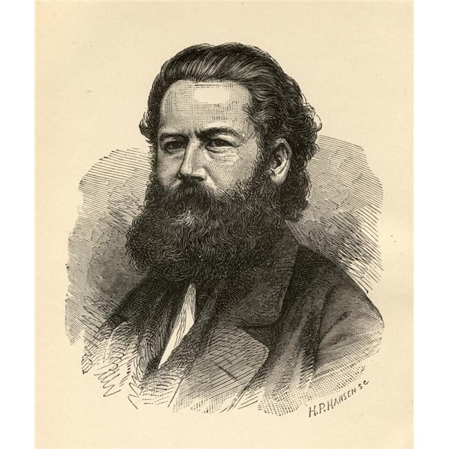 Posterazzi DPI1857313LARGE Henrik Ibsen 1828-1906 ...