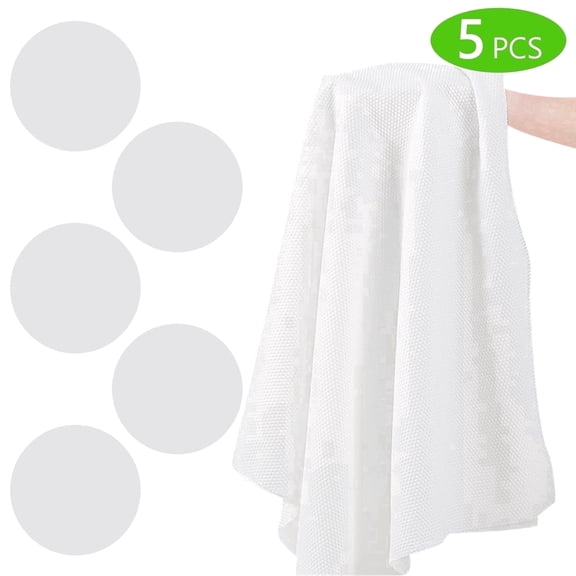 Tripumer 5 Pcs Compressed Travel Bath Towel Tablets 55x27 inch Disposable for Camping Hiking Beach Swim