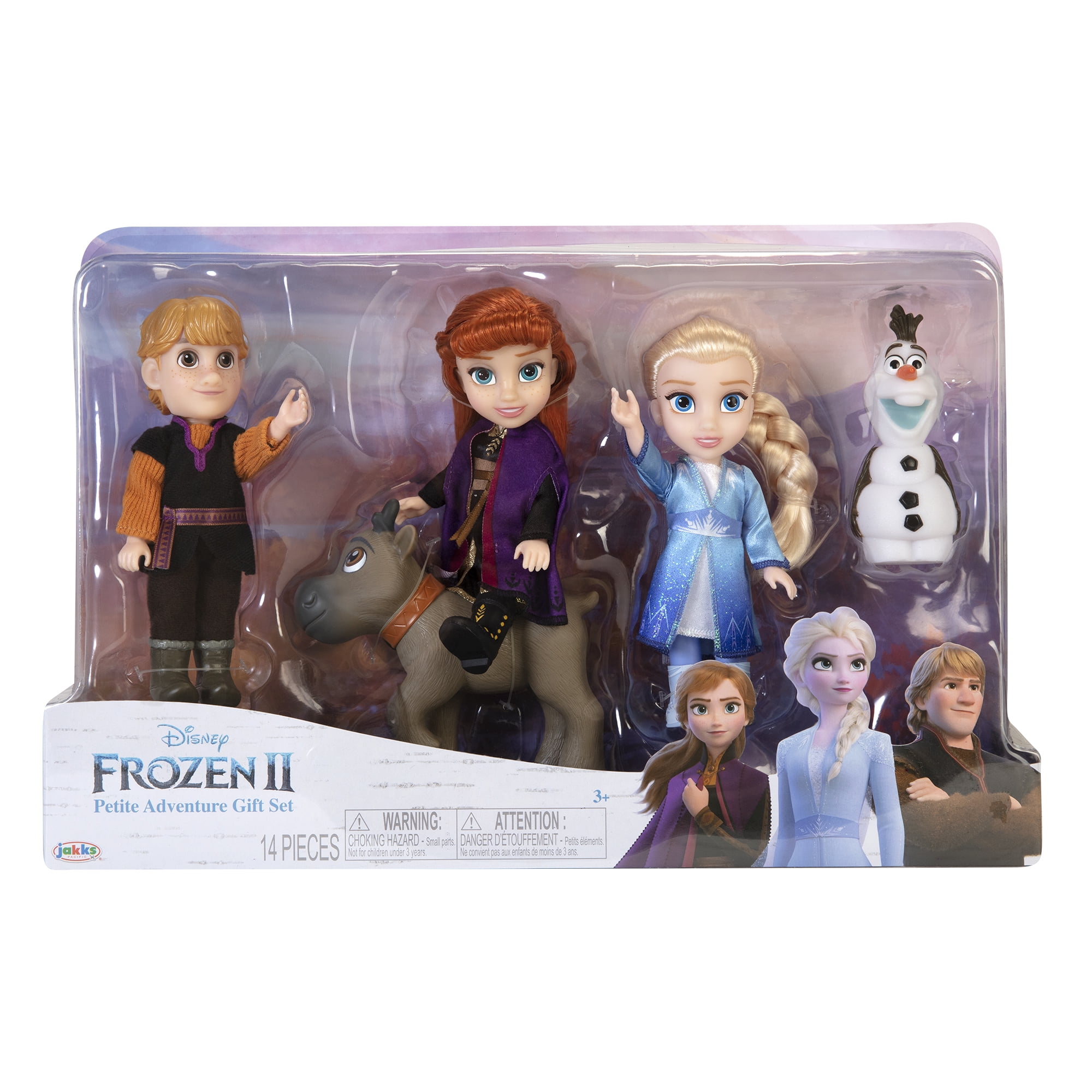 NEW Disney Frozen ANNA Mini Toddler Doll Figure Princess Elsa Olaf Party Gift 