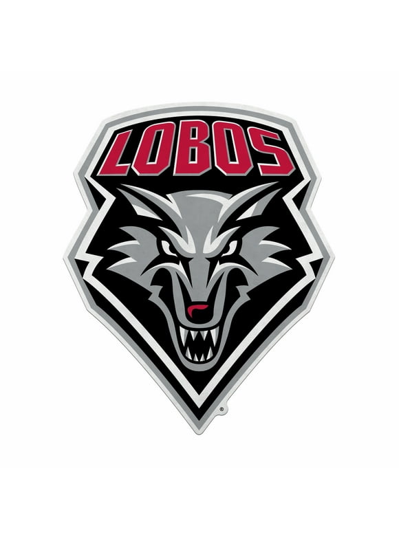Rico Industries NCAA  New Mexico Lobos Primary Shape Cut Pennant - Home and Living Room Dcor - Soft Felt EZ to Hang