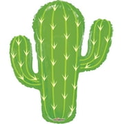 Cactus Non Foil Balloon 28"