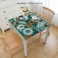 thumbnail image 2 of BANET Tablecloth Table Cloth Washable Flower Table Cover for Decor White, 2 of 7