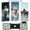 thumbnail image 6 of Uorisanigo ATV Saddle Bag - Hawaiian Pineapple Motorcycle Tank Bag - Waterproof Snowmobiles ATV Tank Top Saddle Bags for Yamaha Suzuki Kawasaki Harley, 6 of 7