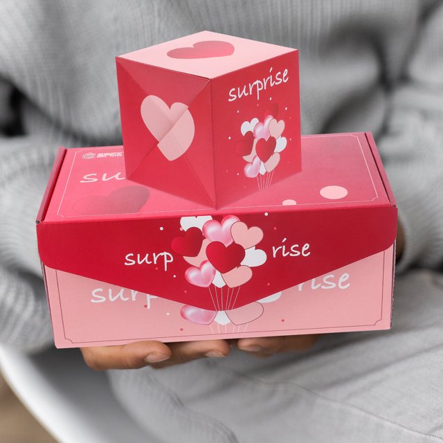 unbranded 1Jgo Caja De Papel Para Dulces Con De San Valentín Colores Surtidos Para Fiestas Y Regalos