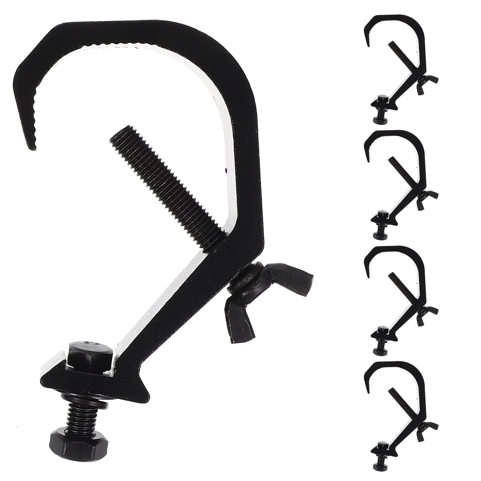 5pcs Stage Light Clamp Hooks Metal Stage Lamp Truss Clamp Hanger C