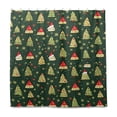 thumbnail image 2 of Yayeee Shower Curtain with Hooks 72"x72" Waterproof Fabric Bathroom Hanging Decor, Christmas Tree, 2 of 5