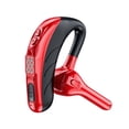 thumbnail image 2 of Auriculares Bluetooth con pantalla de encendido, micrófono dual, reducción de ruido, para automóvil, deportivos, para colgar en la oreja, batería de larga duración en espera, 2 of 3