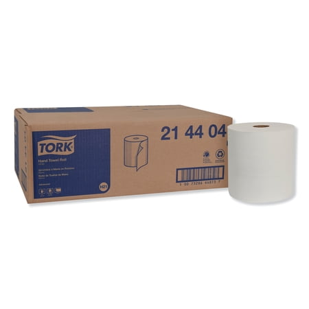 WAUSAU PAPERS DublNature Universal Roll Towel, 8" x 1000 ft, White, 6/Carton 44040