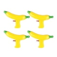 thumbnail image 1 of EeaseMX 4 juguetes de agua con forma de plátano para niños, divertidos juguetes de playa de verano con dibujos animados., 1 of 7