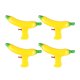 thumbnail image 1 of EeaseMX 4 juguetes de agua con forma de plátano para niños, divertidos juguetes de playa de verano con dibujos animados., 1 of 7