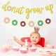 thumbnail image 5 of Pancarta con letras doradas "Donut Grow Up", decoraciones para fiestas de cumpleaños y recuerdos de boda, 5 of 7