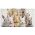 thumbnail image 2 of Rabbits in Easter Eggs 3 Ring Binders 1.5 inch Hardcover File Folders with Interior Pockets A4 Size Organizer for School Office Hospital Set of 2, 2 of 8