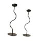 thumbnail image 1 of Candelabro de Metal con forma de pilar, candelabro para regalos de cumpleaños, soporte de vela ornamental para fiestas, mesa de boda, 2 uds., 1 of 7