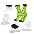 thumbnail image 3 of Uemuo St Patrick's Day7 Printed Kids Boys Socks Seamless Crew Socks Crazy Funny Athletic Sport Socks for Children, 3 of 6