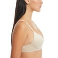 thumbnail image 3 of Lauren Ralph Lauren Comfort Collection Repeat-Logo T-shirt Bra, 4L0016 - Light Truffle, Size 34C, 3 of 4