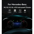 thumbnail image 2 of ZWANV 12.3 inch car LCD digital instrument panel instrument cluster speedometer suitable for Mercedes-Benz ML/GL/R/G/GL LCD Instrument Cluster, 2 of 9