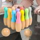 thumbnail image 5 of Juguete de de de Color para Niños, Juguete Exterior para Niños , Diversión para Interiores Y Exteriores Salvador juego de bolos, 5 of 10