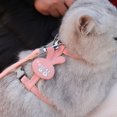 thumbnail image 5 of Cute Cartoon Bear Cat Vest Harness Adjustable Soft Vest Traction Rope for Outdoor Activities, 5 of 8