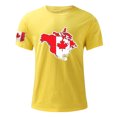 thumbnail image 3 of Tops para hombre, blusas y camisas de manga corta con cuello redondo para hombre, jersey informal con cuello redondo estampado para hombre, pantalones cortos deportivos para fitness, blusa para hombre, 3 of 4