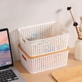 thumbnail image 4 of Valentine'S Day Decorations 6Pc Desk Plastic Storage Baskets (No Lid Version) Valentine'S Day Gifts, 4 of 5