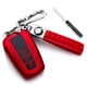 thumbnail image 5 of Speravity Llavero automotriz de TPU, portátil, a la moda, reutilizable, lavable, 3 botones, funda para llaves, accesorios, reemplazo para Prius 2016-2021 Rojo 2piezas Speravity CBP449054, 5 of 5