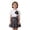 j-430White125, variant on HAYIMI Girls Summer Floral Embroidered Tops And Pleated Skirt For Kids Short Sleeve Outfit Sets With 3D Detail Trendy Clothes Sets