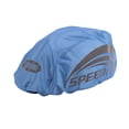 thumbnail image 2 of Cubierta Impermeable para Casco de Ciclismo Macarena Estilo Azul 1, 2 of 8