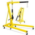 thumbnail image 1 of GloryStar Grue Moteur Pliable 2 Tons, 4400LB avec 6 Roues Rotatives, Bôme Télescopique Réglable pour Usine et Entrepôt, 1 of 7