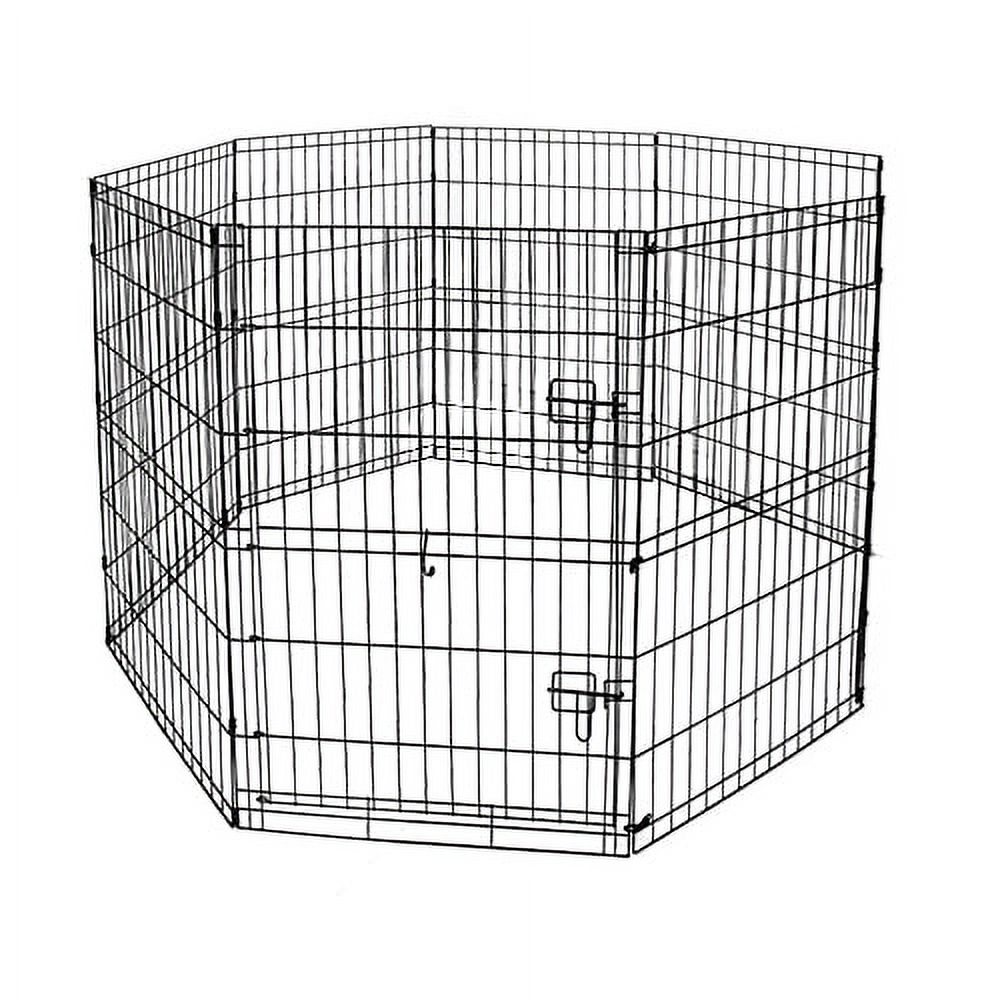Vibrant Life, 8-Panel Pet Exercise Play Pen with Door, 30"H - image 5 of 5